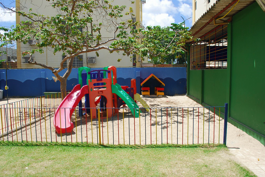Parquinho com brinquedos
